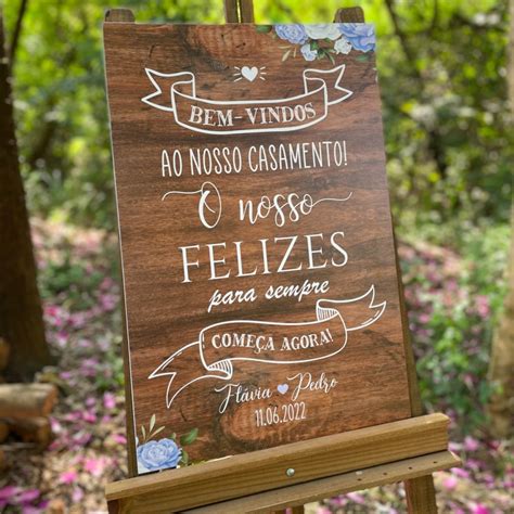 Placa casamento .